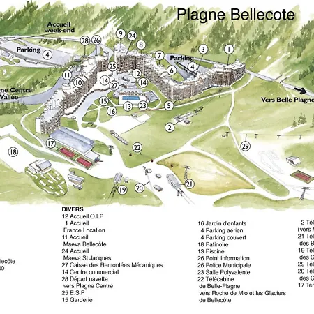 Apartment Renove Au Coeur De Station Avec Piscine, Animaux Admis - Fr-1-181-2007 La Plagne-Tarentaise